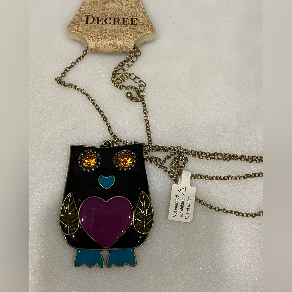Owl necklace
